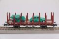 H0 Flat Car with load DB