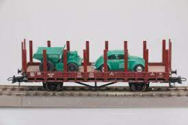 H0 Flat Car with load DB